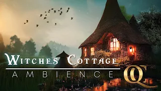 WITCH house ASMR sounds for SLEEP and STUDY | RELAX with ENCHANTED forest ambience | No voice