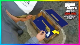 GTA Online - How To Complete The Secret Treasure Hunt & Unlock The Gold Double Action Revolver!