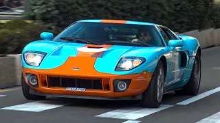 Supercars in Monaco 2022 [ 89 ] (Ford GT Heritage Edition, Senna, SVJ, GT2RS, SV Roadster, SF90,...