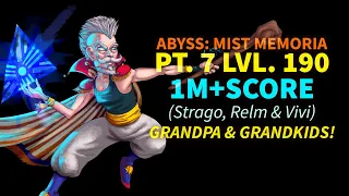 DFFOO GL ABYSS: Mist Memoria Pt. 7 Lvl. 190 (Grandpa & Grandkids Mage Power!)