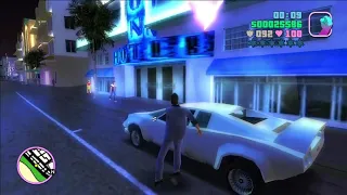 GTA Vice City, but it is modded VCS style