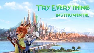 Zootopia - Try Everything - Official Instrumental ( Lyrics )