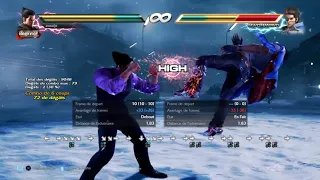 FES 228  Kazuya's PEWGF (Perfect Electric Wind God Fist) Combos by D@v'L with pad controller