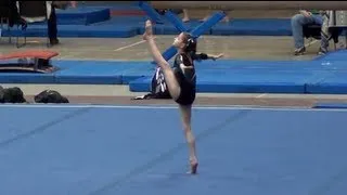 Annie the Gymnast-Level 5 Gymnastics Meet 8