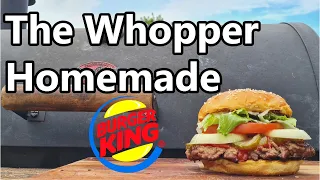 The Burger King Whopper copycat recipe (4K): But homemade and BETTER!