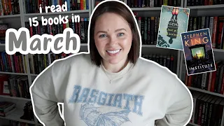 March Wrap-Up | SO MANY THRILLERS!