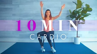 Chair Exercises for Seniors // 10 Minute Cardio Workout