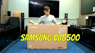 Samsung BU8500 2022 Unboxing, Setup, Test and Review with 4K HDR Demo Videos 43BU8500