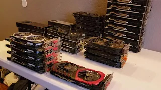 AMD Or Nvidia More Reliable? My Dead GPU Collection From 2000 GPU Crypto Mine.
