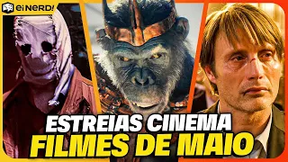 SUPER LISTA! MELHORES ESTREIAS DE FILMES NO CINEMA EM MAIO DE 2024