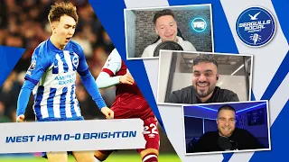 WE KEPT A CLEAN SHEET!!!! | West Ham 0-0 Brighton | SEAGULLS SOCIAL - S4 - EP.23