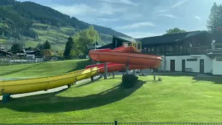 Relaxing train journey from Niedernsill to Zell am See in Pinzgauer Lokalbahn 🚂, Austria 🇦🇹