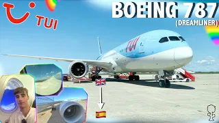 TUI Boeing 787-9 Dreamliner (Pixie Dust) Flight Manchester Airport - Menorca (Trip Report)