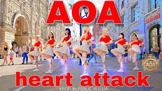 [ K-POP IN PUBLIC RUSSIA] AOA - 심쿵해 (Heart Attack) |ONE TAKE  DANCE COVER by CHILLICHILL cdt