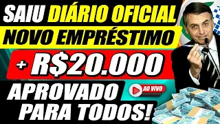 BOLSONARO JÁ ASSINOU + R$20 MIL da MARGEM SOCIAL APROVADA: para 4 GRUPOS + NOVA Linha de EMPRÉSTIMO!