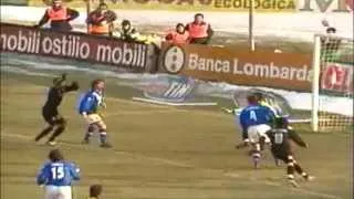 Serie A 2001-2002, day 16 Brescia - Juventus 0-4 (Trezeguet, Del Piero, Ferrara, Davids)