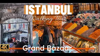 Exploring the Vibrant of Istanbul Grand Bazaar *4K*