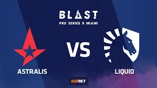 [RU] Astralis vs Liquid | Overpass | BLAST Pro Series Miami 2019
