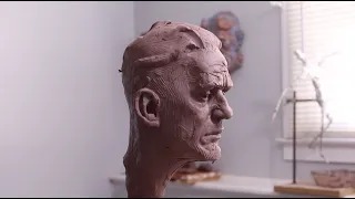 Portrait Sculpture in Jmac Clay