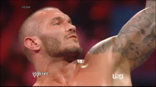 John Cena VS Randy Orton-WWE Monday Night RAW 2/10/2014(/10/2/14/)(10th February 2014)