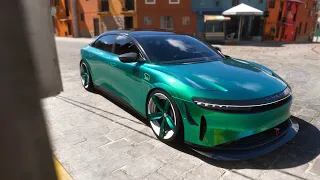 🟢Lucid AIR Sapphire | Speed Test (400+) | Forza Horizon 5