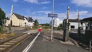 Bahnübergang Dutenhofen (Wetzlar)// Railroad Crossing // Spoorwegovergang