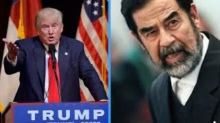 Trump Compliments Saddam Hussein's Treatment Of Terrorists … Again