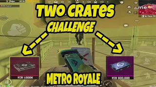 Two Crates Challenge Advance Mode - METRO ROYALE CHAPTER 10