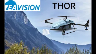 EAVISION THOR LIVE DEMO Tree Terrain following & Obstacle avoidance