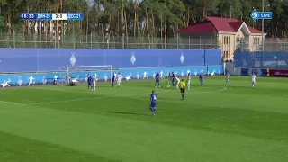 ГОЛ! U-21. 9-й тур. ДИНАМО Київ - ДЕСНА Чернігів 4:0. Владислав КАЛІТВІНЦЕВ!