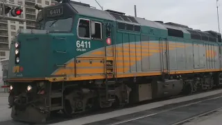 1 of 2: VIA Rail railfanning at Ridout Street in London, Ontario on August 25, 2018