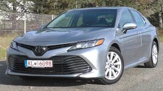 2019 Toyota Camry LE 2.5L (203 HP) TEST DRIVE