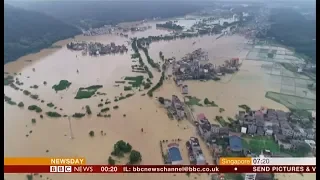 Weather Events 2019 - Record rainfall (China) - BBC News - June 2019