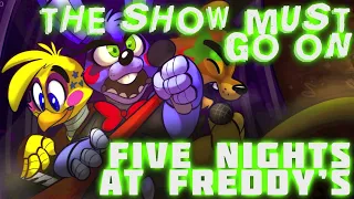 The Show Must Go on  Five Nights at Freddy s ROCK SONG Female Cover (PurpleRoselyn Reupload)