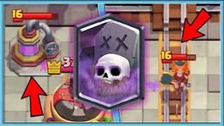 😎 КЛАДБИЩЕ НЕ УМЕРЛО! ДАЖЕ 16 КАРТЫ НЕ МОГУ С НИМ СПРАВИТЬСЯ / Clash Royale