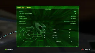 Perfect Dark - Rocket Launcher - Firing Range - Bronze