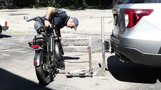 The MoTow Hitch Lift with Double eBike/Bicycle Carrier Installation Video – Simplify your life