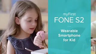 myFirst Fone S2 - Wearable Smartphone for Kid. With 3G Voice  & Video Call, GPS & Care Call function