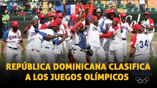 RESUMEN: EQUIPO DE BÉISBOL DOMINICANO CLASIFICA A LOS JUEGOS OLÍMPICOS