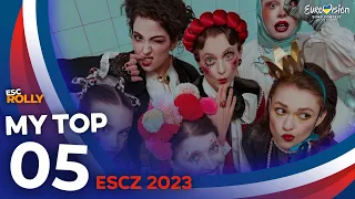 🇨🇿 ESCZ 2023 | My Top 5 (Czech Republic Eurovision 2023)