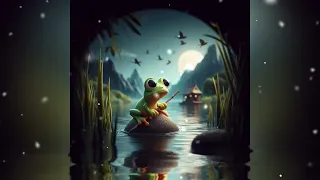 Жабеня - розповідь про загублене жабеня🐸🐸🐸. Автор Марина Кірносова