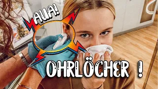 HILFE! ICH LASSE MIR 2. OHRLÖCHER STECHEN | MaVie Noelle Vlogmas Tag 10