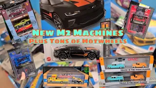All New M2 Machines Haulers, Lifts, & Singles! Tons of Hotwheels in the Bins!