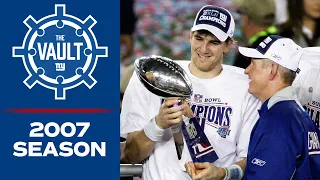 Relive Giants’ Super Bowl XLII Season ft. GREATEST Upset in Postseason History | New York Giants