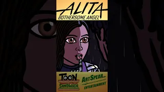 Alita has eyes for you - TOON SANDWICH #funny #alita #jamescameron #parody #animation