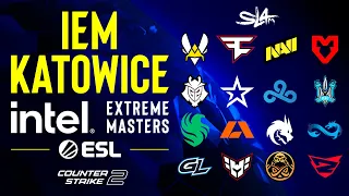 День 1 | IEM Katowice 2024 Group Stage | КРИВОЙ ЭФИР