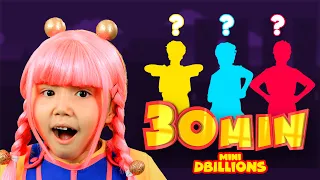 Me llamo con Mini D Billions | Mega Compilación | D Billions Canciones Infantiles