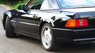 R129 Mercedes-Benz 500 SL us model spec, 1991