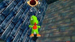 Super Mario 64 N64 Hack Deaths Animations (Yoshi)