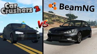 Car Crushers 2 VS BeamNG Drive #2